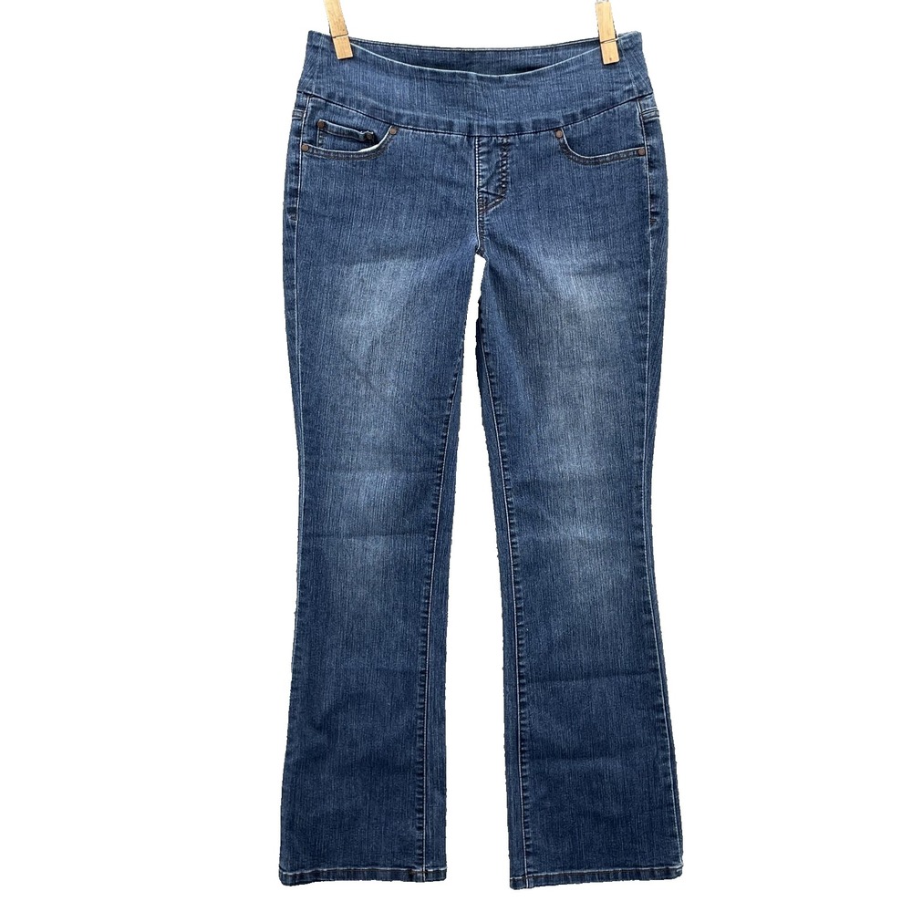JagJeans High Rise Bootleg Jean Women 32x31* Western Cowgirl Rodeo Comfy Spandex